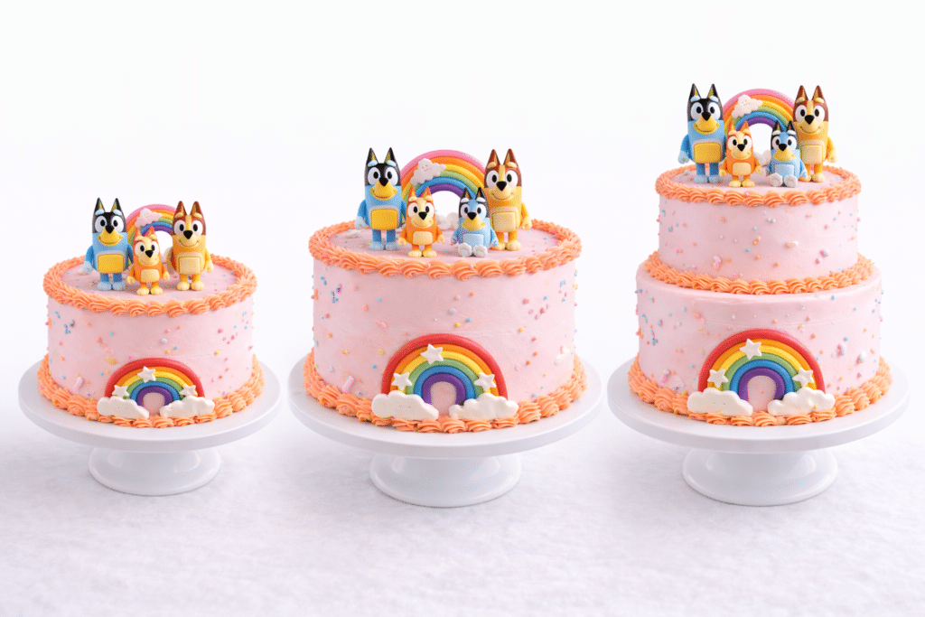 Bluey Cake NYC sizes