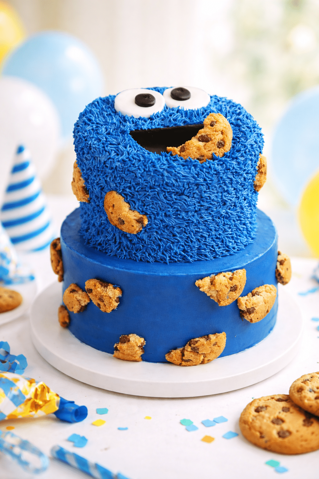 Cookie Monster Cake NYC for kids birthday crumblynyc