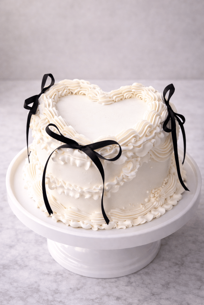 Ribbon Cake NYC: Elegant Custom Cake by Crumbly Bakery NYC