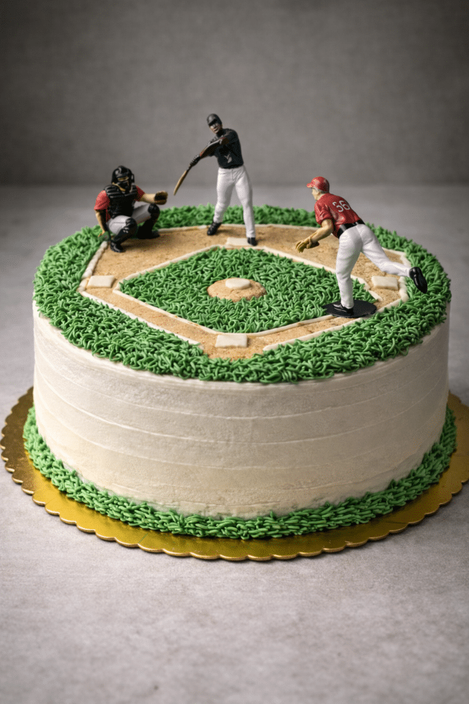 Baseball Cake NYC - Custom Sports Cake by Crumbly Bakery