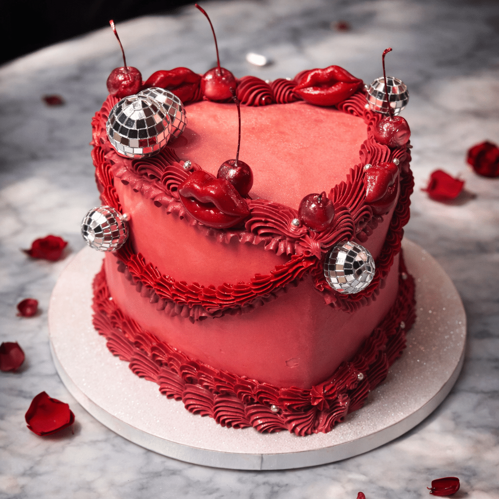 Disco Ball Vintage Cake NYC