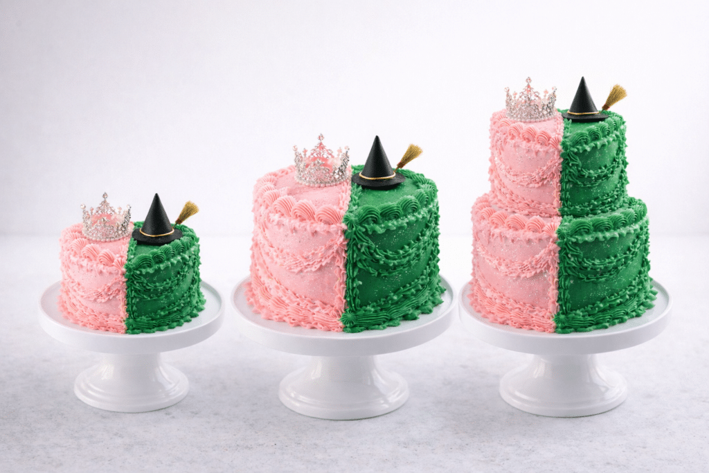 Wicked Cake NYC sizes by Crumbly Cafe & Bakery