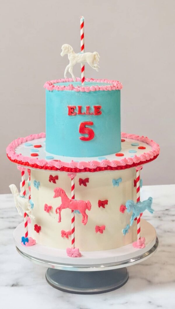 Carousel cake