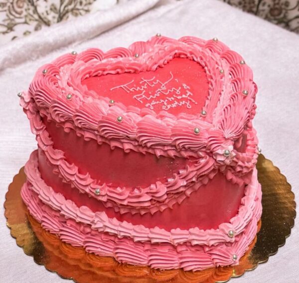 The Pink Edition Vintage Cake