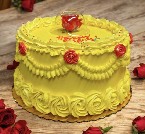 Beauty & The Beast Cake