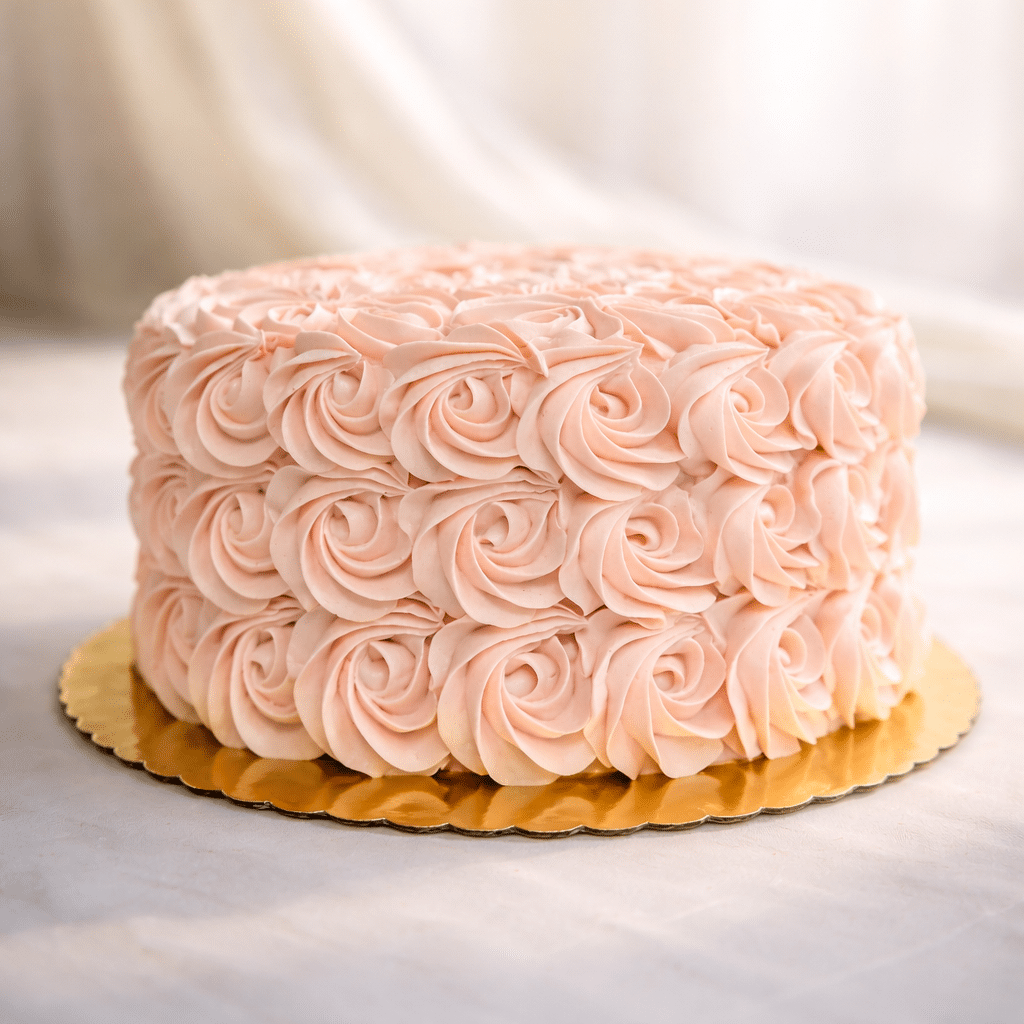 Roses Cake NYC by Crumbly NYC