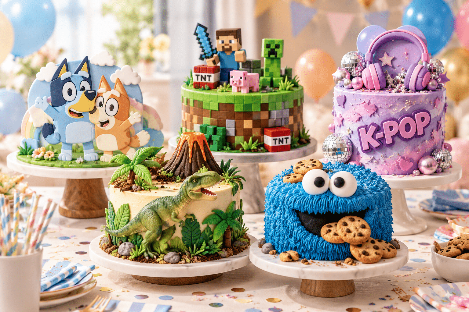 Best Kids Birthday Cakes NYC by CrumblyNYC
